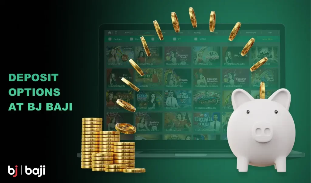 Options Available for Baji Live Deposit and Withdrawal